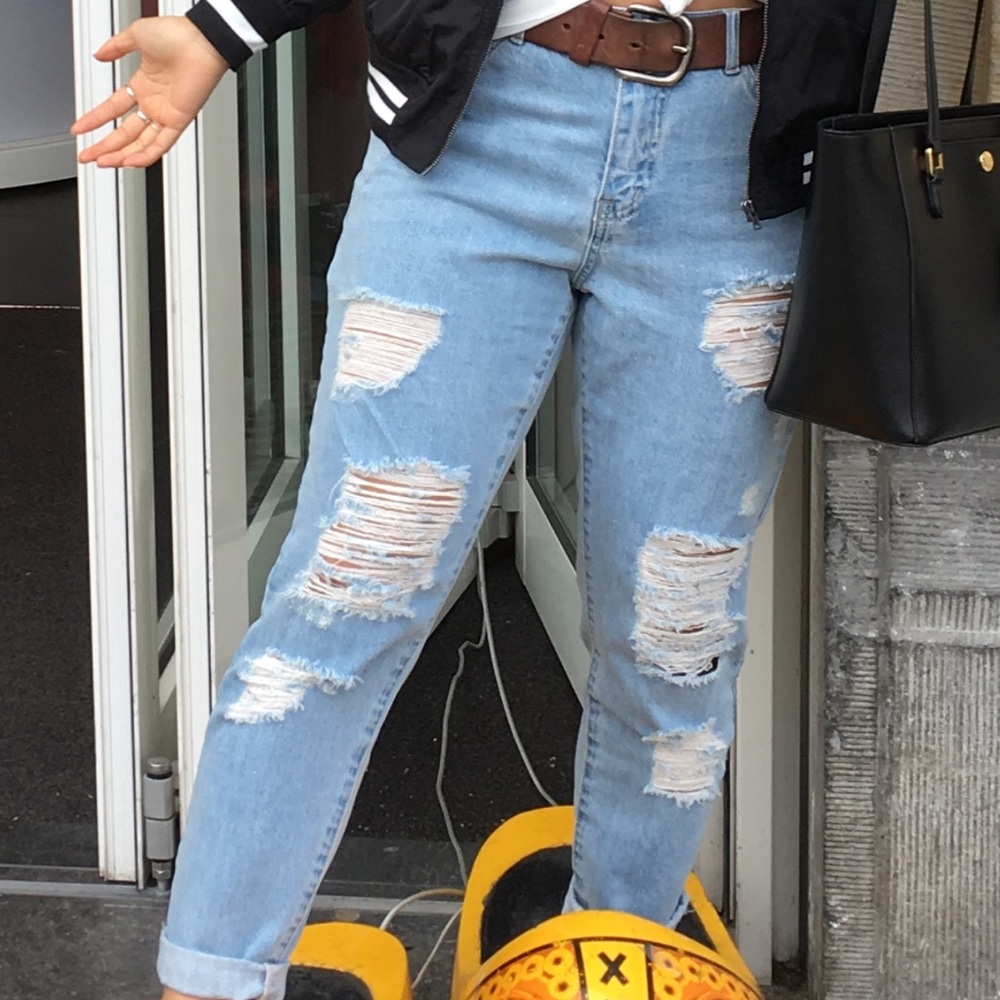 Ripped jeans